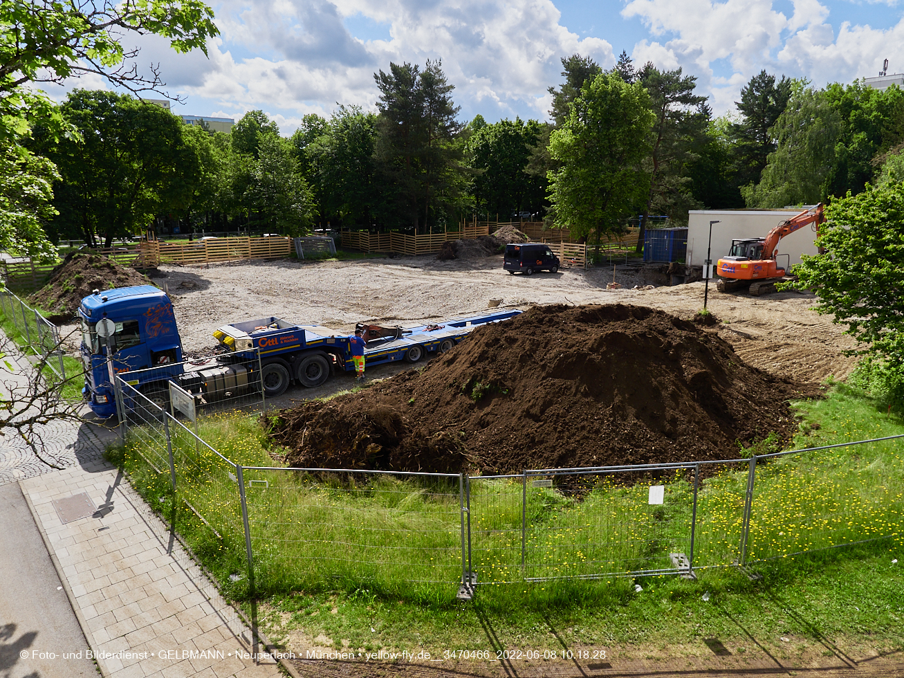 08.06.2022 - Baustelle zur Mütterberatung und Haus für Kinder